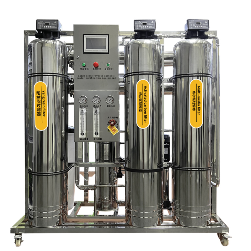 Large scale reverse osmosis water purification equipment